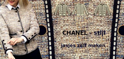 Chanel stijl jackets zelf maken 